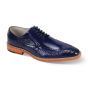 Giovanni Men's Leather Dress Shoe - Moc Toe