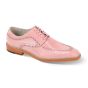 Giovanni Men's Leather Dress Shoe - Moc Toe