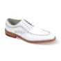 Giovanni Men's Leather Dress Shoe - Moc Toe