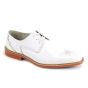 White Dress Shoes Leather Shoes Men's Evening Shoes