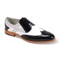 Giovanni Men's Leather Dress Shoe - Wingtip Style