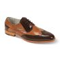 Giovanni Men's Leather Dress Shoe - Wingtip Style