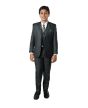Tazio Boy's Outlet 5 Piece Suit with Shirt & Tie - Classic Executive