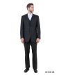 Tazio Men's 3 Piece Sharkskin Suit - Textured Solid