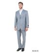 Tazio Men's 3 Piece Sharkskin Suit - Textured Solid