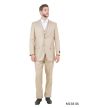 Tazio Men's 3 Piece Sharkskin Suit - Textured Solid