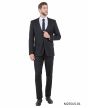 Black Suit Ultra Slim Fit Suit Skinny Suits for Men Big and Tall Suits