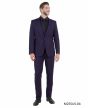 Eggplant Suit Ultra Slim Fit Suit Skinny Suits for Men Big and Tall Suits
