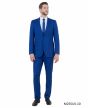 Indigo Suit Ultra Slim Fit Suit Skinny Suits for Men Big and Tall Suits