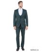 Tazio Men's 3 Piece Ultra Slim Fit Executive Suit - Fashion Business