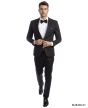 Tazio Men's 2 Piece Skinny Fit Suit - Bold Colors