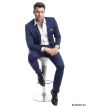 CCO Men's Outlet 2 Piece Skinny Fit Suit - Bold Colors