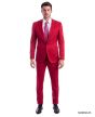 CCO Men's Outlet 2 Piece Skinny Fit Suit - Bold Colors