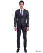 Sean Alexander Men's 3 Piece Executive Suit - Windowpane