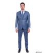 Tazio Men's 3 Piece Executive Suit - Bold Colors
