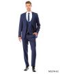 Sean Alexander Men's 3 Piece Executive Suit - Pinstripe Pattern