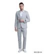 Tazio Men's 2 Piece Skinny Fit Suit - Solid Color