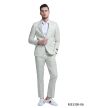 Tazio Men's 2 Piece Skinny Fit Suit - Solid Color