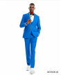 CCO Men's Outlet 3 Piece Skinny Fit Suit - Lighter Tones