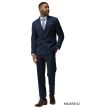 CCO Men's Outlet 2 Piece Skinny Fit Suit - Double Breasted