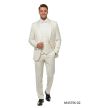 Ivory Suit Three Piece Suits for Guys Wide Shawl Collar