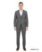 CCO Men's Outlet 3 Piece Hybrid Fit Suit - Classic Plaid