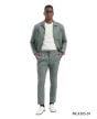 Green Casual Suit for Men Walking Suit Men's Leisure Suits