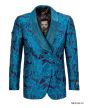 CCO Men's Outlet Luxurious Sport Coat - Floral Accents