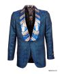Empire Men's Outlet Luxurious Sport Coat - Exotic Sequin Collar
