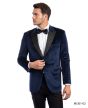 Tazio Men's Fashion Sport Coat - Fashion Velvet