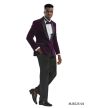 Tazio Men's Classic Fashion Sport Coat - Light Velvet