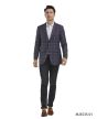 Tazio Men's Classic Fashion Sport Coat - Plaid Pattern