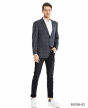 Tazio Men's Skinny Fit Fashion Sport Coat - Plaid