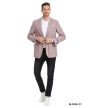 Tazio Men's Classic Fashion Sport Coat - Classic Glen Check