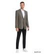 Tazio Men's Classic Fashion Sport Coat - Fashion Glen Plaid