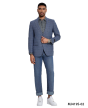 Tazio Men's Classic Sport Coat - Glen Check