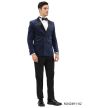 CCO Men's Outlet Double Breasted Fashion Sport Coat - Fashion Velvet