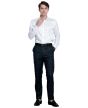 Tazio Men's Skinny Fit Pants - Bold Plaid