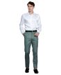 Tazio Men's Skinny Fit Pants - Bold Plaid