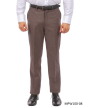 Zegarie Men's Flat Front Pants - Wool Slim Fit