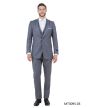Bryan Michaels Men's 3pc Slim Fit Tuxedo - Satin Trim