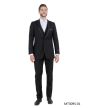 Bryan Michaels Men's 3pc Slim Fit Tuxedo - Satin Trim