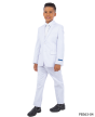 Perry Ellis Outlet Boy's 5 Piece Suit with Shirt & Tie - U Shaped Vest