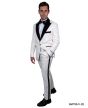 Stacy Adams Men's 2 Piece Hybrid Suit - Velvet Paisley