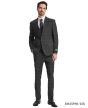 CCO Men's Outlet 3 Piece Hybrid Fit Suit - Bold Plaid