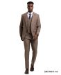 CCO Men's Outlet 3 Piece Plaid Hybrid Suit - Double Breasted Vest