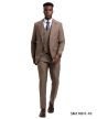 Stacy Adams Men's 3 Piece Plaid Hybrid Suit - Double Breasted Vest