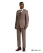 Brown Suit Men's Suit Men 3 Piece Suit Peak Lapel Suit Jacket