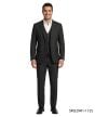 Black Suits 3 Piece Suits for Men Expandable Waistband