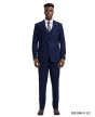 Stacy Adams Men's 3 Piece Hybrid Suit - Sleek Windowpane